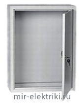Щит ЩМП 06 накладной, пустой, IP31, серый, 500х400х155