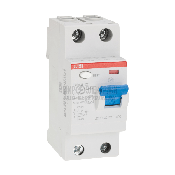 УЗО ABB F202  25А 30mA