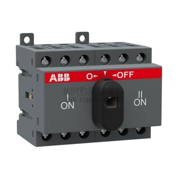 ABB OT40F3С Выключатель-разъединитель реверсивный 3Р 40А с ручкой управления