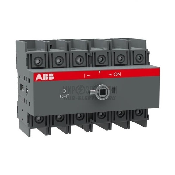 ABB OT80F3C Выключатель-разъединитель реверсивный 3Р 80А без ручки управления