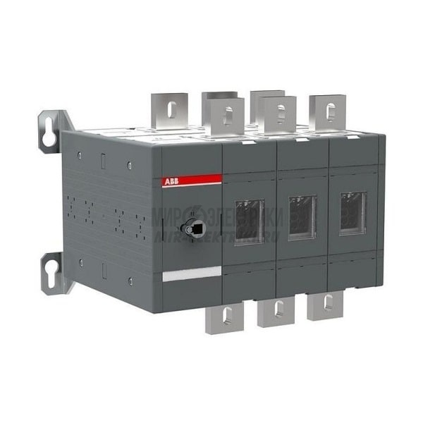 Рубильник реверсивный ABB OT 160E03C 3P 160A без ручки