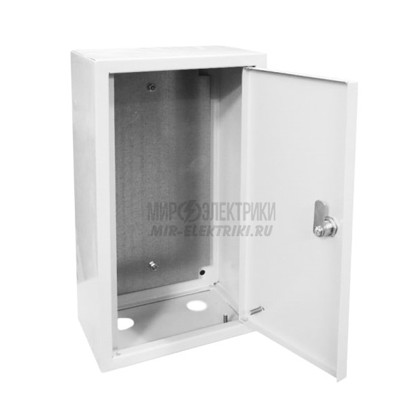 Щит ЩМП 01 накладной, пустой, IP31, серый, 410х220х155