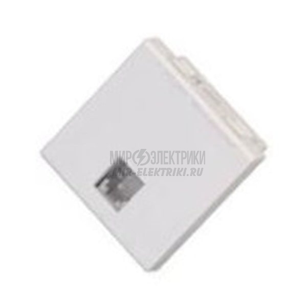 Legrand Mosaic Розетка комп. 2М RJ45 UTP кат.5e
