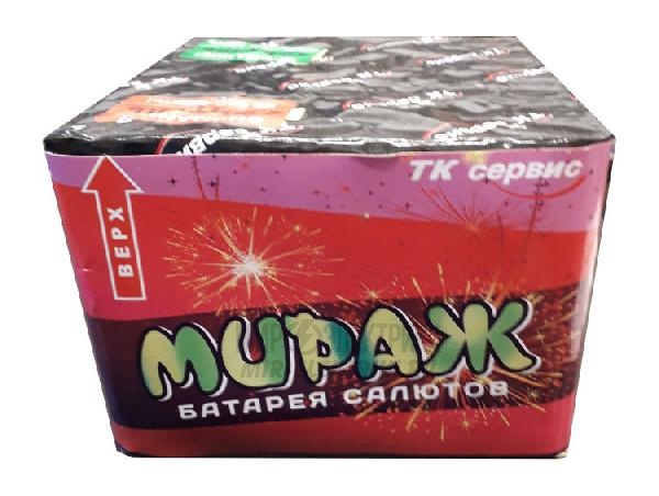 Батарея салютов "МИРАЖ" 0.8  49 выстр. (8/1)
